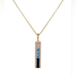 🪺NEW Vince Camuto Blue Ombre Necklace